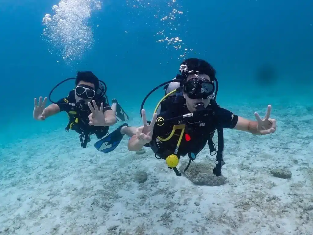 Bautismo en Marina del Este — experiencia subacuática para principiantes
