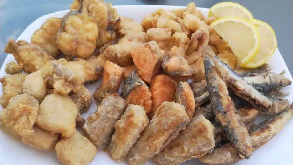 Traditional fried fish